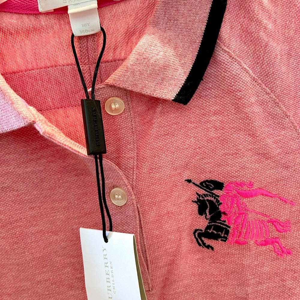 Brand new Girls Burberry polo dress